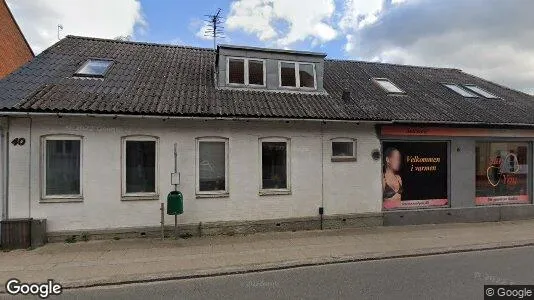 Lejligheder til salg i Hornslet - Foto fra Google Street View