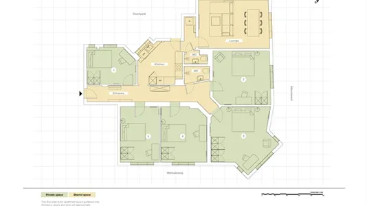 Værelser i Nørrebro - billede 1