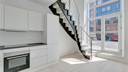 Lyst og charmerende rækkehus i to plan i Horsens centrum