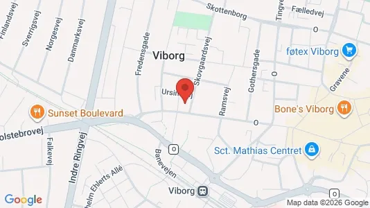 Lejligheder til leje i Viborg - Foto fra Google Street View