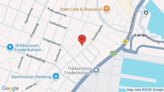 Lejligheder til leje i Frederikshavn - Foto fra Google Street View