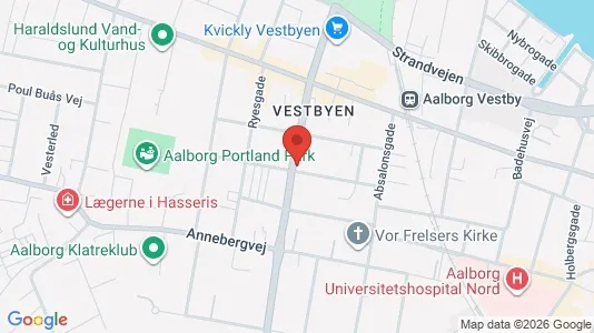 Lejligheder til leje i Aalborg Centrum - Foto fra Google Street View