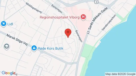 Lejligheder til leje i Viborg - Foto fra Google Street View