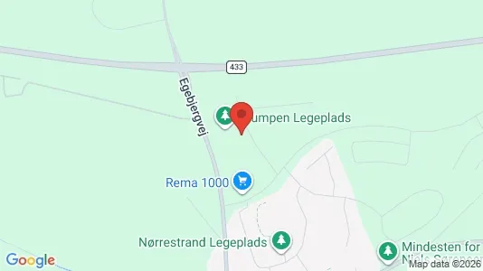 Lejligheder til leje i Horsens - kort over placeringen