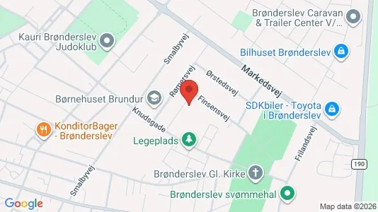 Lejligheder til leje i Brønderslev - Foto fra Google Street View