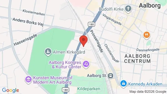 Lejligheder til leje i Aalborg Centrum - Foto fra Google Street View