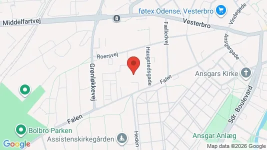 Lejligheder til leje i Odense C - Foto fra Google Street View