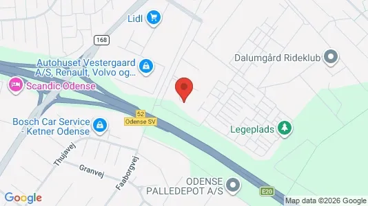 Lejligheder til salg i Odense SV - Foto fra Google Street View