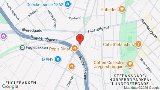 Lejligheder til leje i Frederiksberg - Foto fra Google Street View
