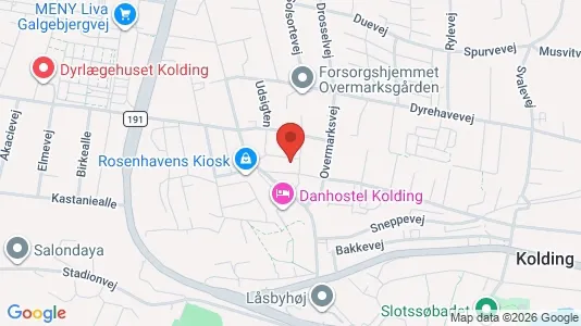 Lejligheder til leje i Kolding - Foto fra Google Street View