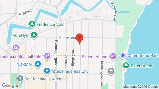 Lejligheder til leje i Fredericia - Foto fra Google Street View