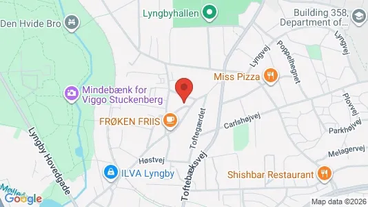 Lejligheder til salg i Kongens Lyngby - Foto fra Google Street View
