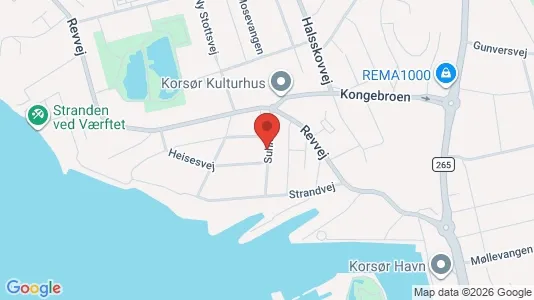 Lejligheder til salg i Korsør - Foto fra Google Street View