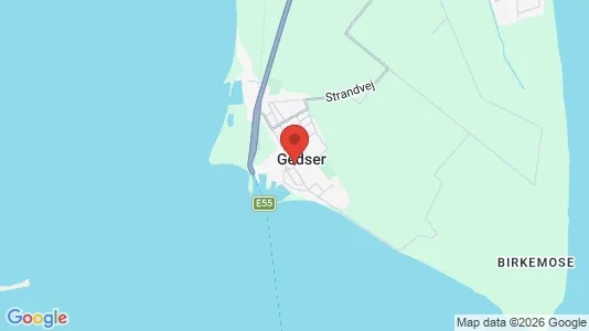 Grunde til salg i Gedser - Foto fra Google Street View