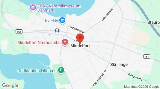 Grunde til salg i Middelfart - Foto fra Google Street View