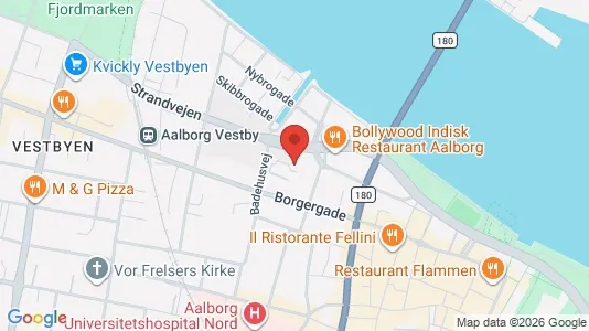 Lejligheder til leje i Aalborg Centrum - Foto fra Google Street View