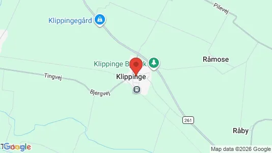 Huse til salg i Klippinge - Foto fra Google Street View