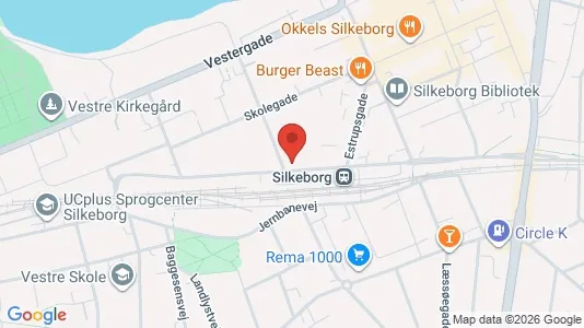 Lejligheder til salg i Silkeborg - Foto fra Google Street View