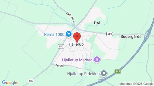 Grunde til salg i Hjallerup - Foto fra Google Street View