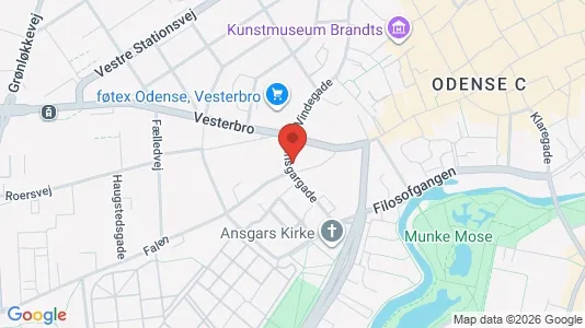 Lejligheder til leje i Odense C - Foto fra Google Street View