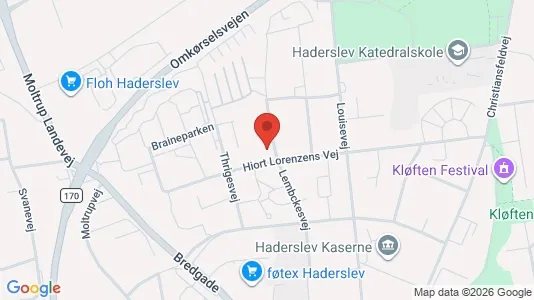 Lejligheder til leje i Haderslev - Foto fra Google Street View