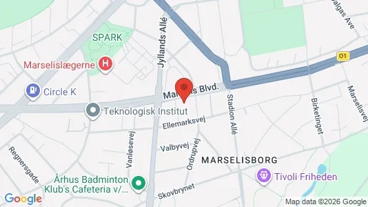 Lejligheder til leje i Århus C - Foto fra Google Street View
