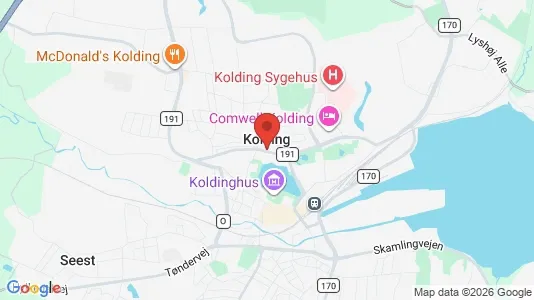 Huse til leje i Kolding - Foto fra Google Street View