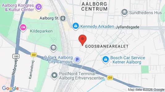 Lejligheder til leje i Aalborg Centrum - Foto fra Google Street View