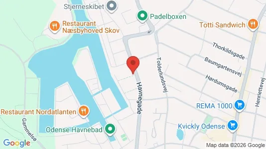 Lejligheder til leje i Odense C - Foto fra Google Street View
