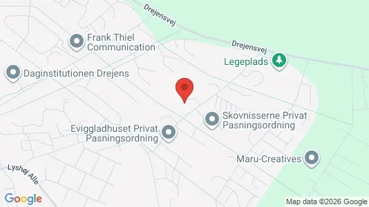 Lejligheder til leje i Kolding - kort over placeringen