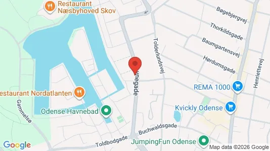 Lejligheder til leje i Odense C - Foto fra Google Street View