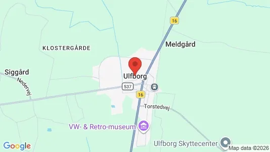 Huse til salg i Ulfborg - Foto fra Google Street View