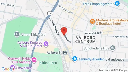 Lejligheder til leje i Aalborg Centrum - Foto fra Google Street View