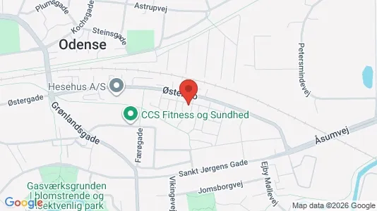Lejligheder til leje i Odense C - Foto fra Google Street View