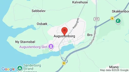 Huse til salg i Augustenborg - Foto fra Google Street View