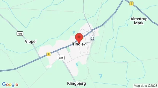 Huse til salg i Tinglev - Foto fra Google Street View