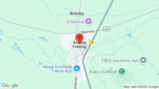 Huse til salg i Sønder Felding - Foto fra Google Street View
