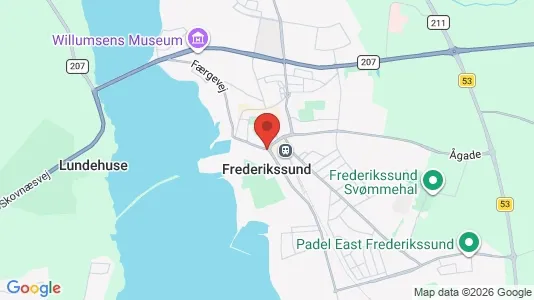 Rækkehuse til salg i Frederikssund - Foto fra Google Street View