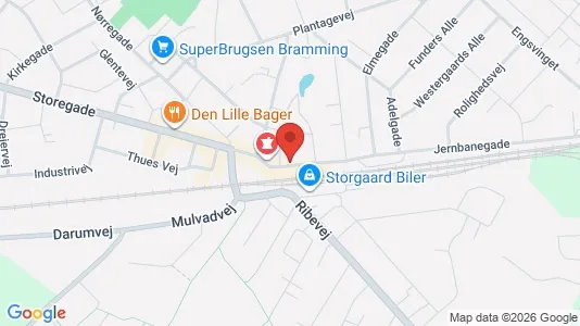 Lejligheder til salg i Bramming - Foto fra Google Street View