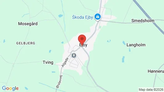 Grunde til salg i Ejby - Foto fra Google Street View