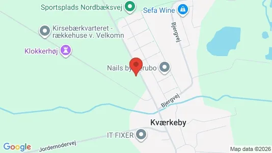 Lejligheder til leje i Ringsted - kort over placeringen
