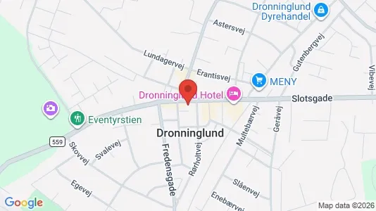 Lejligheder til salg i Dronninglund - Foto fra Google Street View
