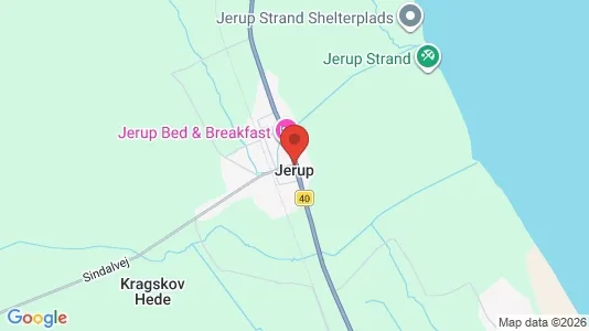Huse til salg i Jerup - Foto fra Google Street View