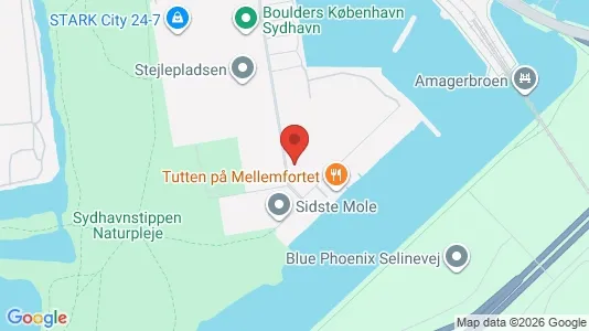 Lejligheder til leje i København SV - kort over placeringen