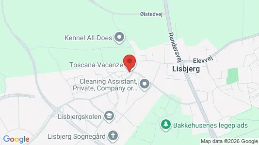 Andelsboliger til salg i Århus N - kort over placeringen