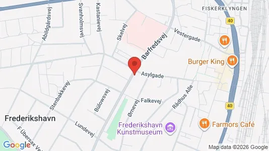 Lejligheder til leje i Frederikshavn - Foto fra Google Street View