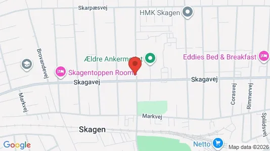 Lejligheder til leje i Skagen - Foto fra Google Street View