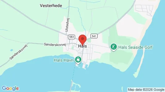 Huse til salg i Hals - Foto fra Google Street View