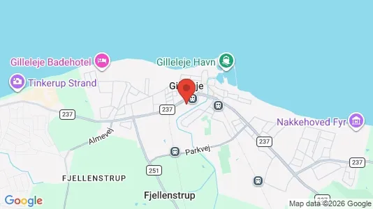 Huse til salg i Gilleleje - Foto fra Google Street View