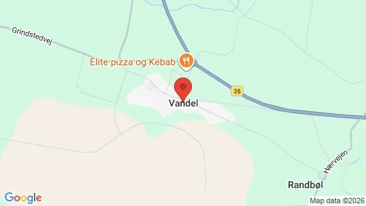 Huse til salg i Vandel - Foto fra Google Street View